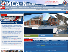 Tablet Screenshot of mcanamibia.org